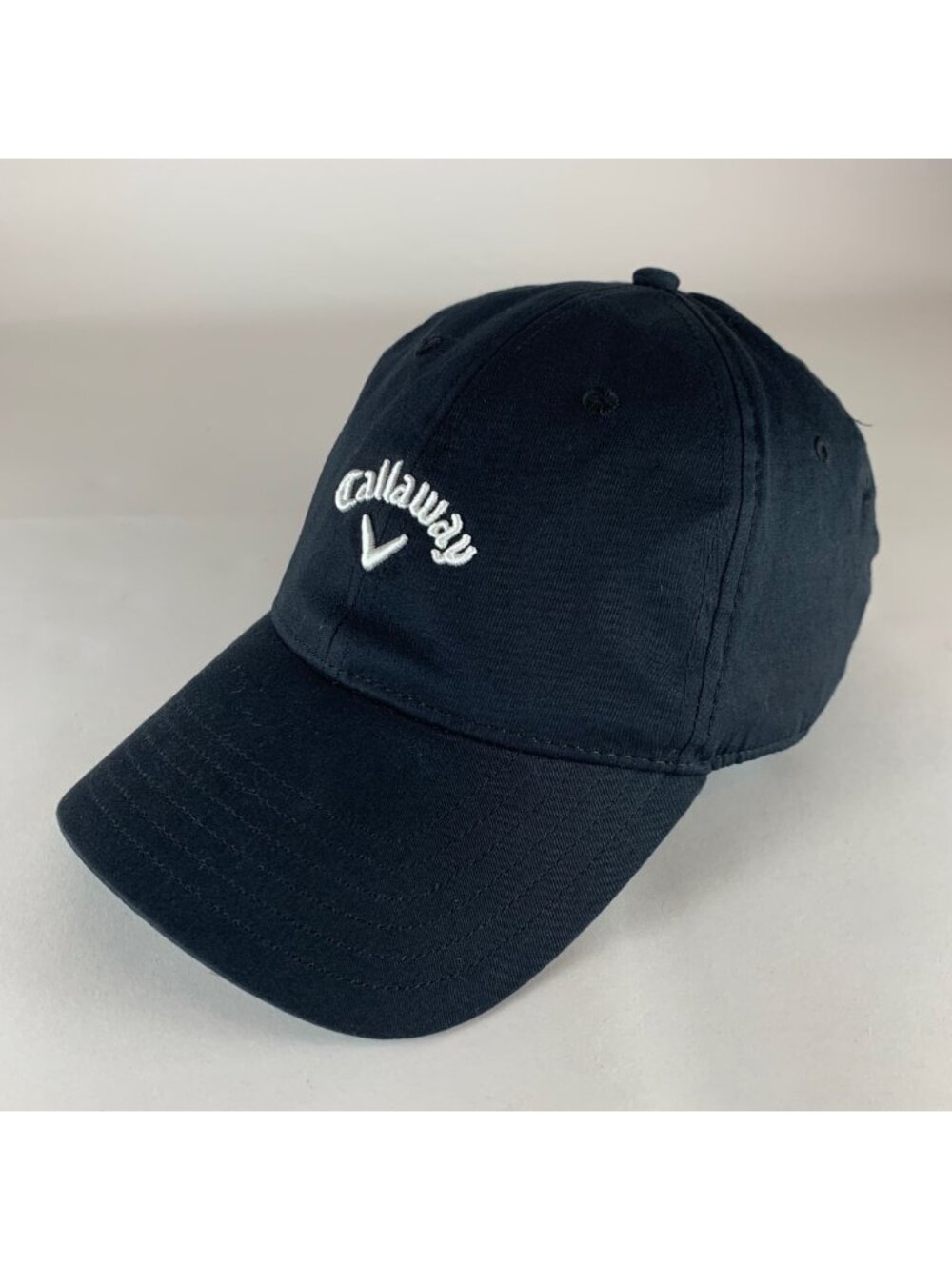 Callaway Golf Unisex Black Relaxed Fit Strapback Adjustable Hat